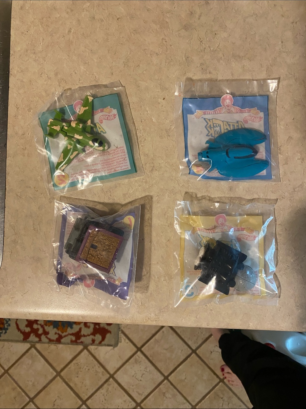1994 McDonald’s Attack Pack Set